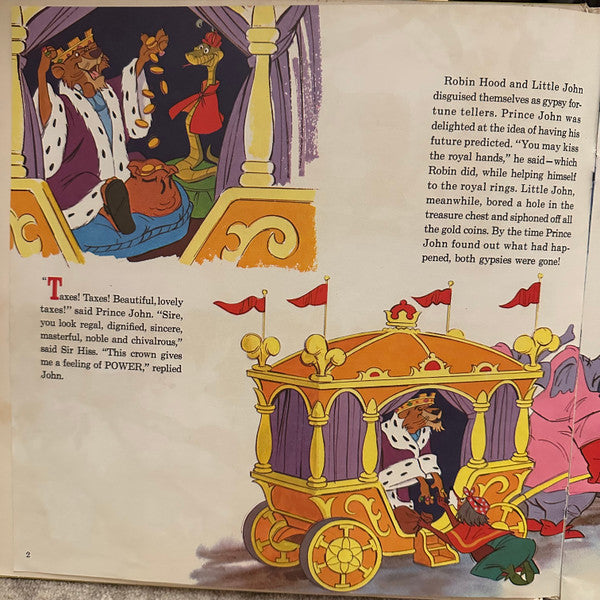 Roger Miller : Story And Songs From Robin Hood  (LP, Album, RP, Rai)