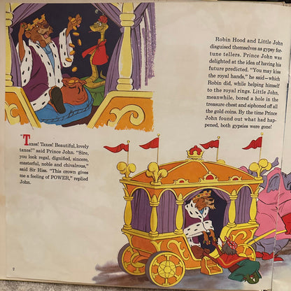 Roger Miller : Story And Songs From Robin Hood  (LP, Album, RP, Rai)