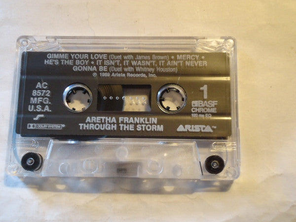Aretha Franklin : Through The Storm (Cass, Album, Dol)