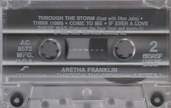 Aretha Franklin : Through The Storm (Cass, Album, Dol)