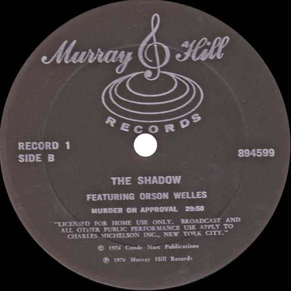 Orson Welles : The Shadow Featuring Orson Welles (3xLP, Comp + Box)