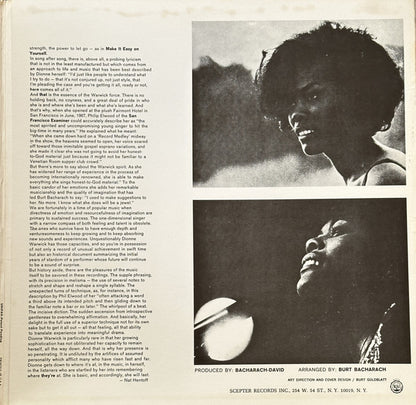 Dionne Warwick : Dionne Warwick's Golden Hits - Part One (LP, Comp, RP, Gat)