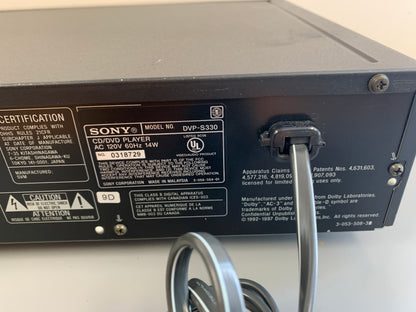 Sony DVP-S330 DVD Player