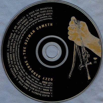 Ozzy Osbourne : The Ozzman Cometh (CD, Comp, Club, RP, CRC)