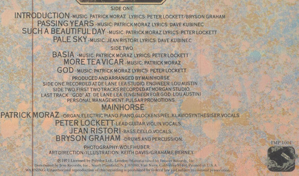 Mainhorse : Mainhorse (LP, Album)
