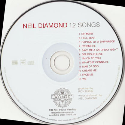 Neil Diamond : 12 Songs (CD, Album)