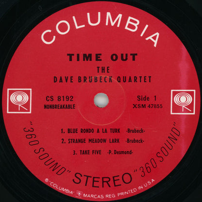 The Dave Brubeck Quartet : Time Out (LP, Album, RE, Glo)