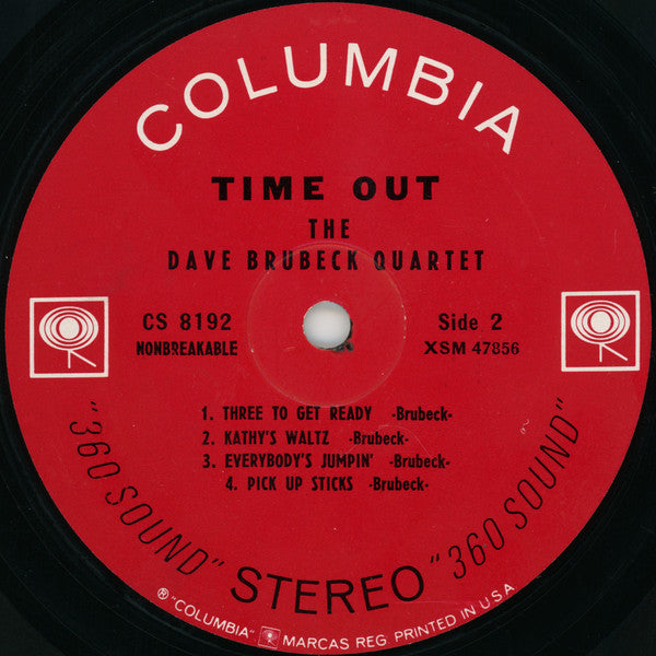 The Dave Brubeck Quartet : Time Out (LP, Album, RE, Glo)