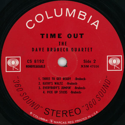The Dave Brubeck Quartet : Time Out (LP, Album, RE, Glo)