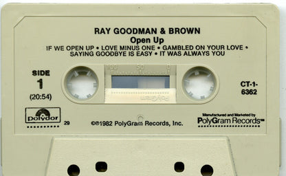 Ray, Goodman & Brown : Open Up (Cass, Album)