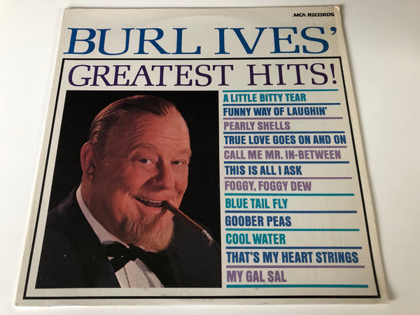 Burl Ives : Burl Ives' Greatest Hits! (LP, Comp, RE)