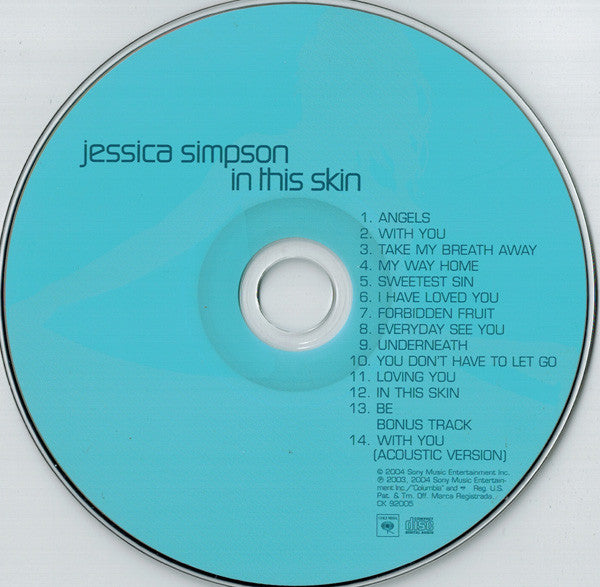 Jessica Simpson : In This Skin (CD, Album, RE + DVD-V, NTSC)