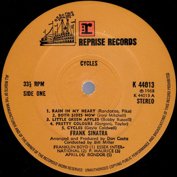 Frank Sinatra : Cycles (LP, RE)