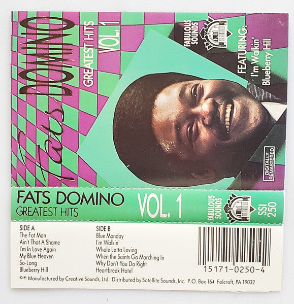 Fats Domino : Greatest Hits Vol. 1 (Cass, Comp, RM)