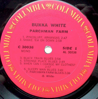 Bukka White : Parchman Farm (LP, Comp, Mono)