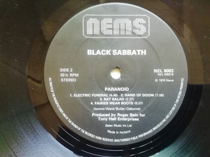 Black Sabbath : Paranoid  (LP, Album, RE, Gat)