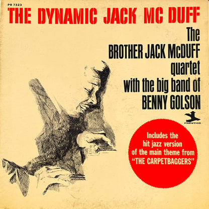 The Brother Jack McDuff Quartet With The Big Band Of Benny Golson : The Dynamic Jack Mc Duff (LP, Album, Mono, Gat)