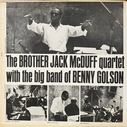The Brother Jack McDuff Quartet With The Big Band Of Benny Golson : The Dynamic Jack Mc Duff (LP, Album, Mono, Gat)