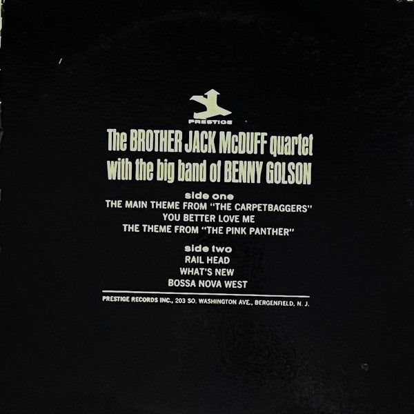 Buy The Brother Jack McDuff Quartet With The Big Band Of Benny