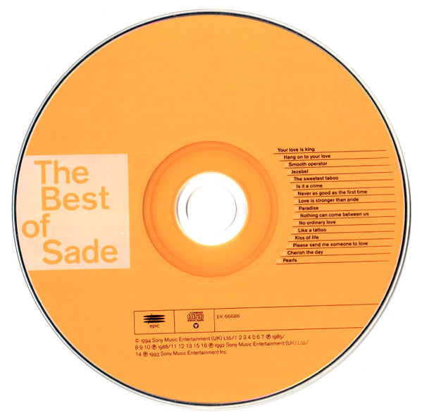 Sade : The Best Of Sade (CD, Comp)