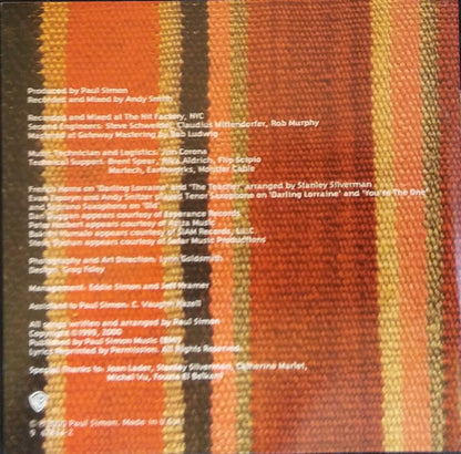 Paul Simon : You're The One (HDCD, Album, wea)