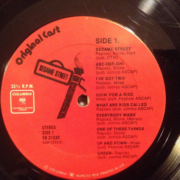 Sesame Street : The Sesame Street Record (LP, Album)