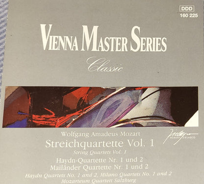 Wolfgang Amadeus Mozart - Mozarteum Quartett Salzburg* : String Quartets Vol. I (CD)