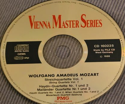 Wolfgang Amadeus Mozart - Mozarteum Quartett Salzburg* : String Quartets Vol. I (CD)