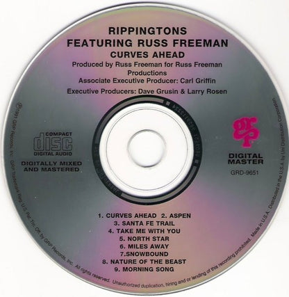 Rippingtons* Featuring Russ Freeman (2) : Curves Ahead (CD)