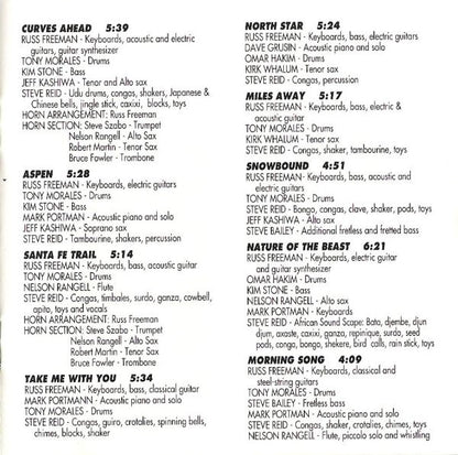 Rippingtons* Featuring Russ Freeman (2) : Curves Ahead (CD)