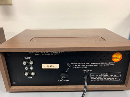 Harmon Kardon Model 8+ Eight Track Player