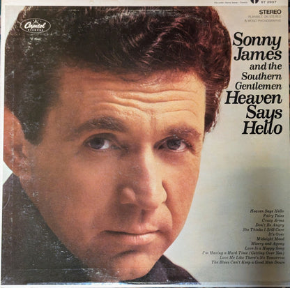 Sonny James And The Southern Gentlemen : Heaven Says Hello (LP, Album, Jac)