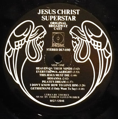 Various : Original Broadway Cast - Jesus Christ Superstar (LP, Album, Gat)