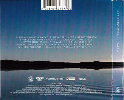 Sarah Brightman : Harem (CD, Album + DVD, NTSC + Ltd)