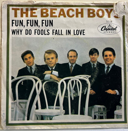 The Beach Boys : Fun, Fun, Fun (7", Single, Scr)