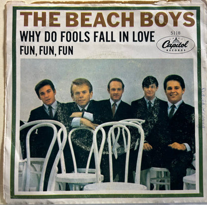 The Beach Boys : Fun, Fun, Fun (7", Single, Scr)