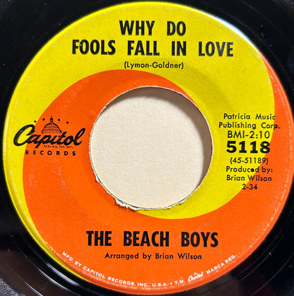The Beach Boys : Fun, Fun, Fun (7", Single, Scr)