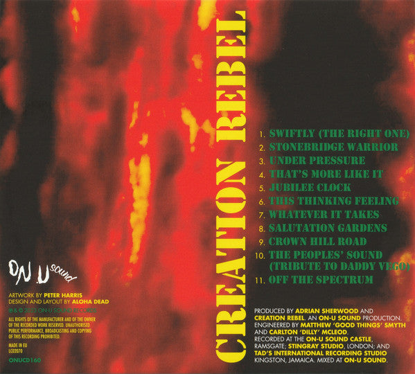 Creation Rebel : Hostile Environment (CD, Album)