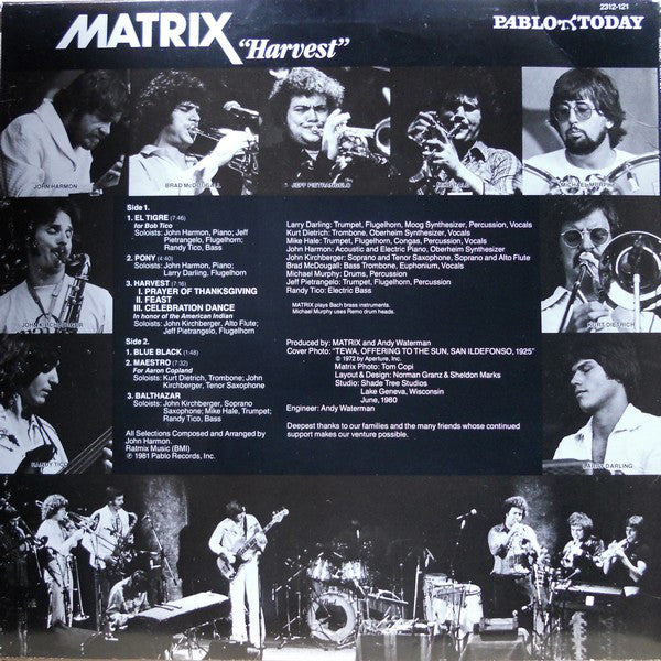 Matrix (26) : Harvest (LP, Album)