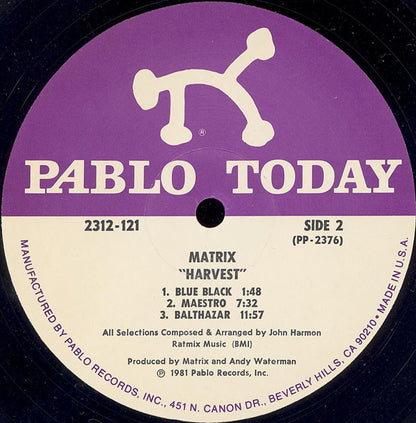 Matrix (26) : Harvest (LP, Album)
