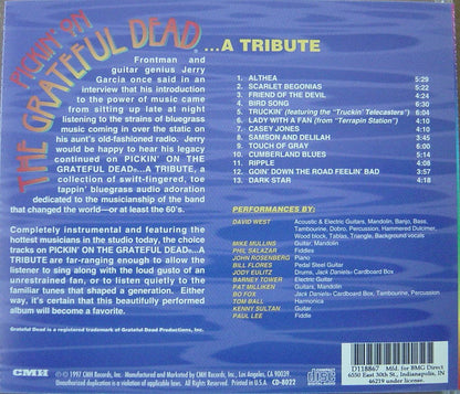 David West (3) & The Dead Strings : Pickin' On The Grateful Dead... A Tribute (CD, Album, Club)