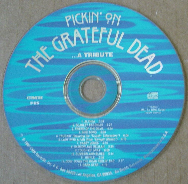 David West (3) & The Dead Strings : Pickin' On The Grateful Dead... A Tribute (CD, Album, Club)