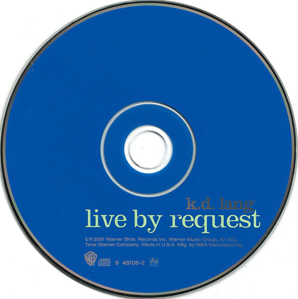 k.d. lang : Live By Request (CD, Album)