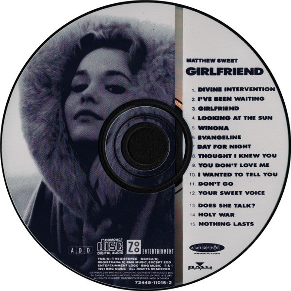 Matthew Sweet : Girlfriend (CD, Album)
