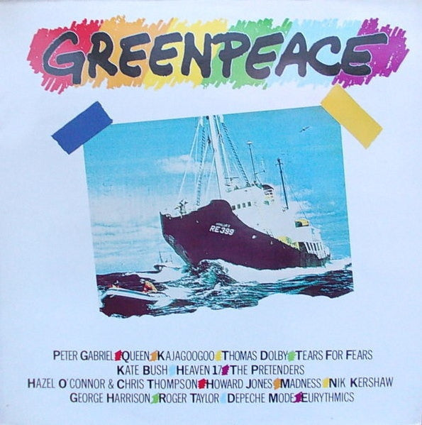 Various : Greenpeace (LP, Comp, B -)