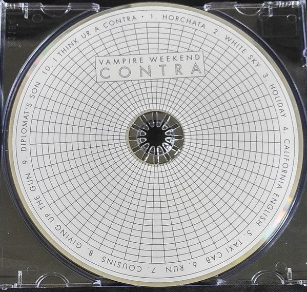 Vampire Weekend : Contra (CD, Album, RE, arv)