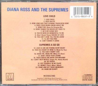 Diana Ross And The Supremes* : Love Child / Supremes A Go Go (CD, Comp, RM)
