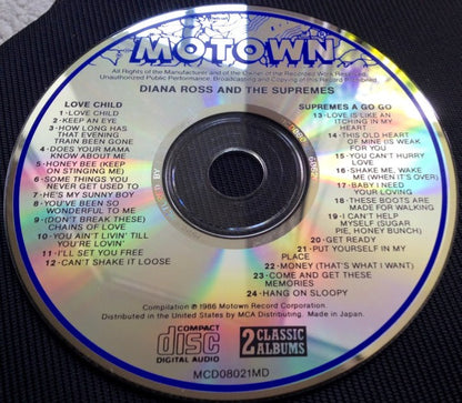 Diana Ross And The Supremes* : Love Child / Supremes A Go Go (CD, Comp, RM)