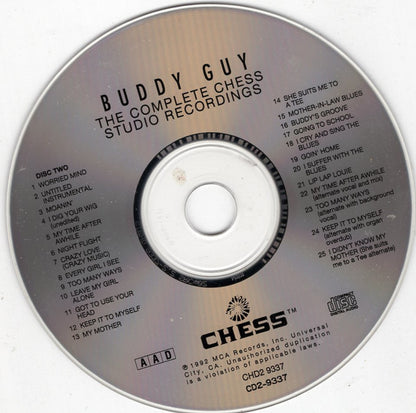 Buddy Guy : The Complete Chess Studio Recordings (2xCD, Comp, Club, RE, CRC)