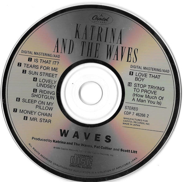 Katrina And The Waves : Waves (CD, Album)